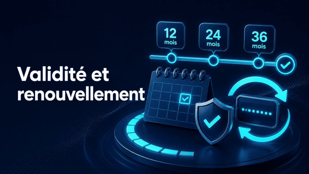 Validité et renouvellement des abonnements ETV Pro de 12, 24 ou 36 mois
